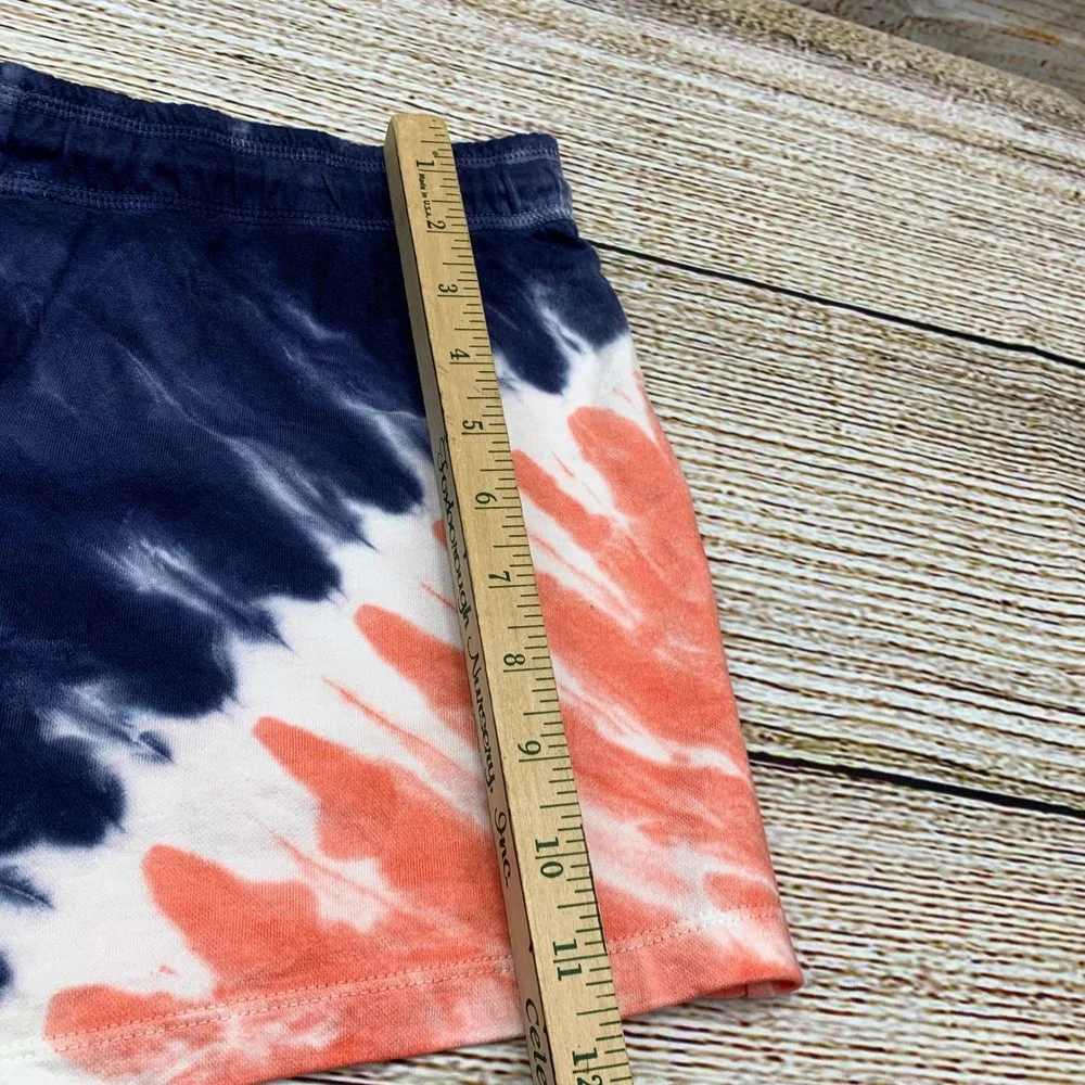 Jenni Intimates Tie Dye Lounge Shorts Drawstring Waist Casual [Size Small]‎